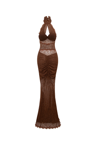 evening dresses stores istanbul Istanbul Dress in Espresso Petals & Jackets