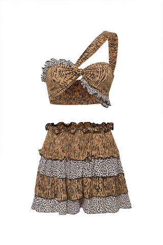 Oasis leopard sales print bag